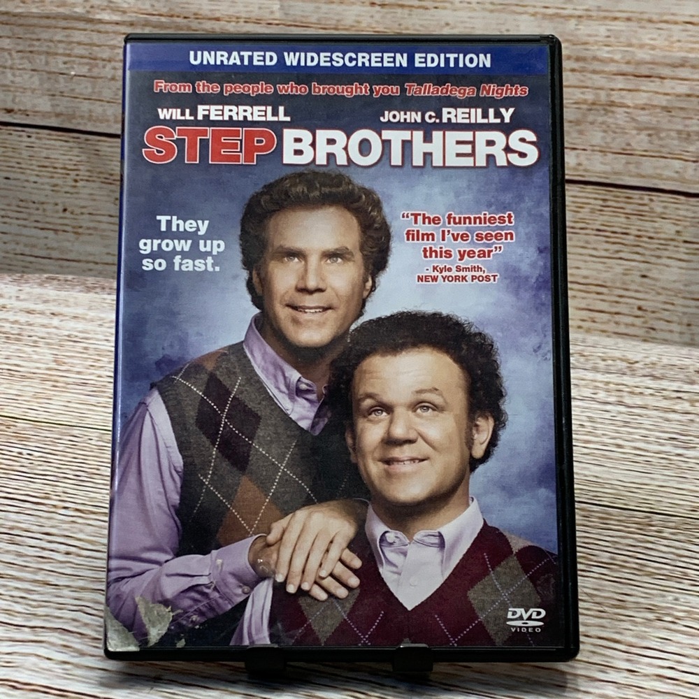 Step Brothers Unrated [2008 W/S Edition DVD] Will Ferrell‎ John C Reilly Movie